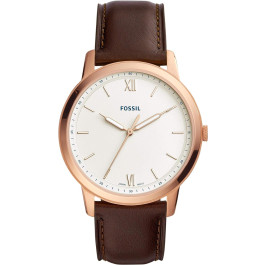 Pulseira de relógio Fossil FS5463 Couro Marrom 22mm